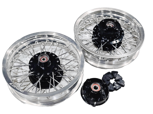 8ft-MONKEY GROM DAX Spoke Silver Wheel Set (FR ABS対応)　
