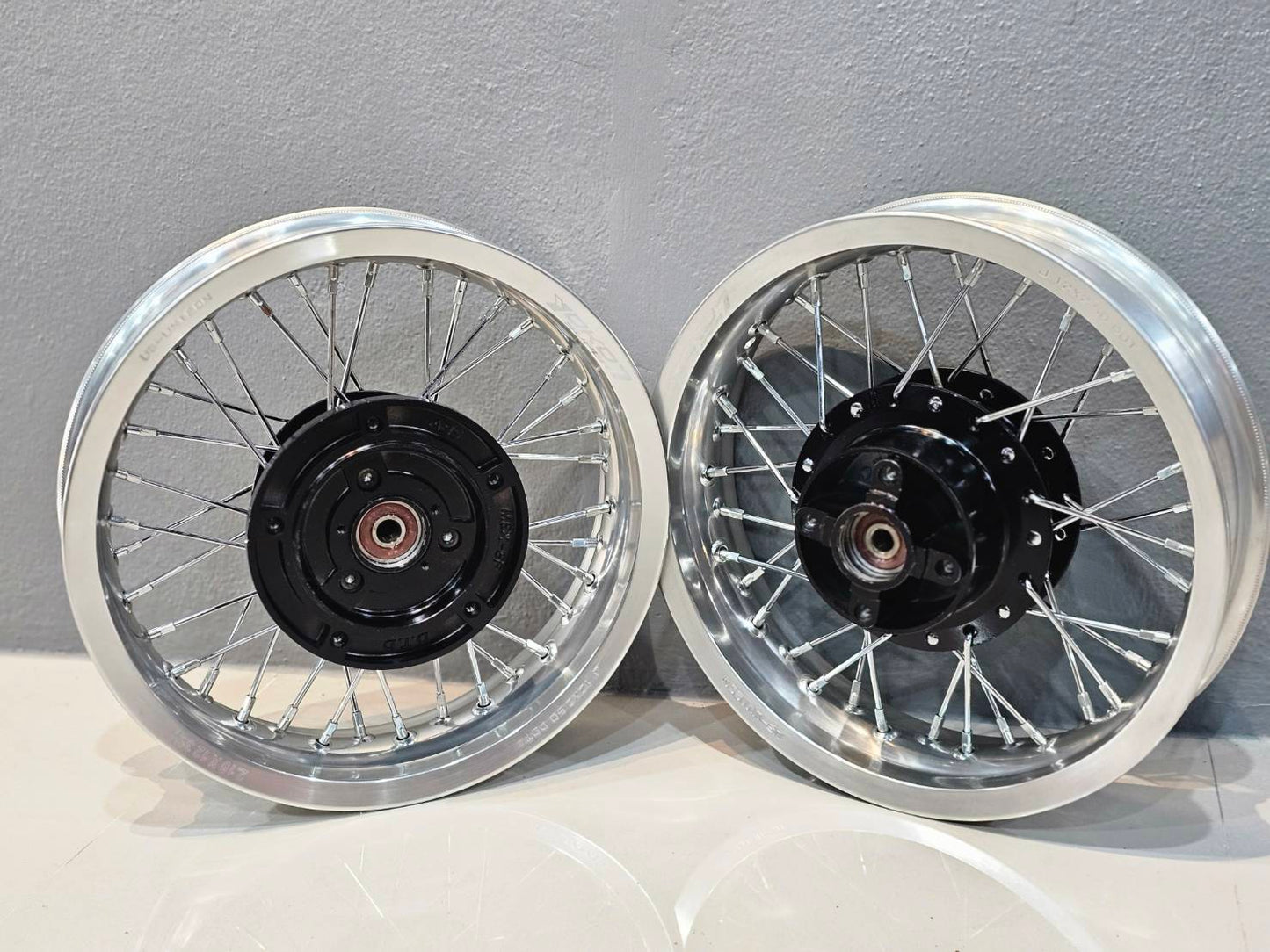 8ft-MONKEY GROM DAX Spoke Silver Wheel Set (FR ABS対応)　