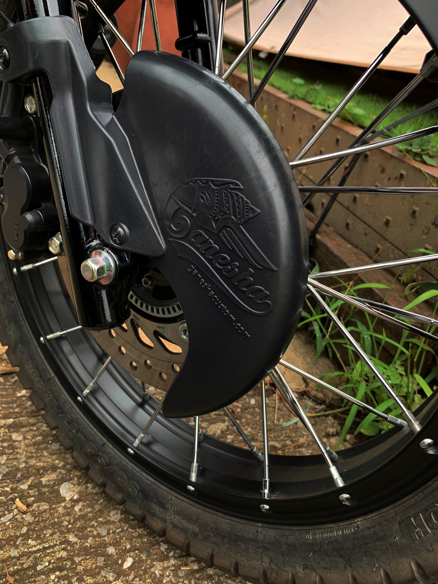 GANESHA+ GC-CT003 CT125 GANESHA⁺ Disc guard (JA65, JA55)　ディスクガード