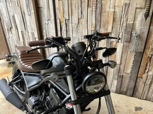 DOPE-RBD105 ロングロボットハンドル＆ブレーキホース for Rebel250/300/500 Year2025～